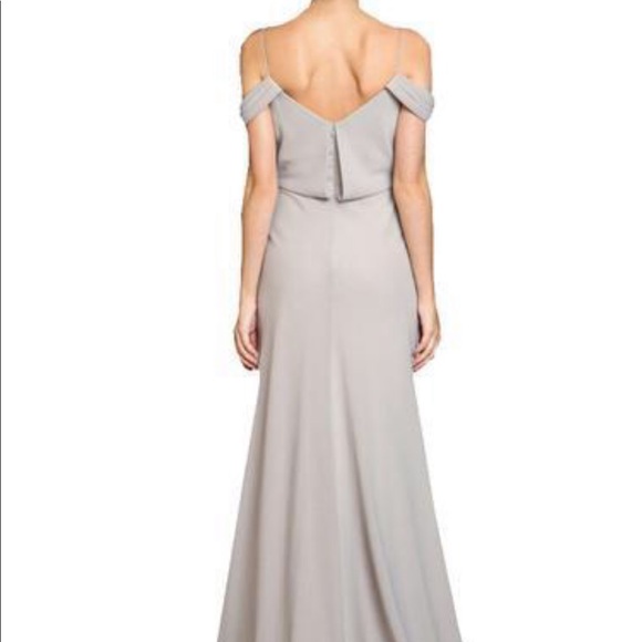 Jenny Yoo Sabine Dress NWT Navy size 8 Gown pretty - Picture 4 of 4